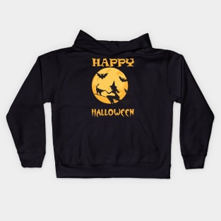 Happy Halloween Witch Kids Hoodie